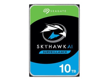 10TB HDD, Seagate, SkyHawk AI, Surveillance 24/7, ST10000VE001