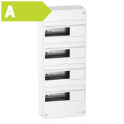 Resi9 CX Gruppetavle 4 x 13 modul, hvid