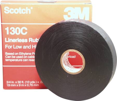 VULKANISERINGSTAPE  130C 19MMX9