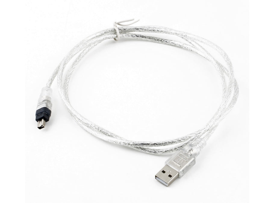 USB 2.0 adapterkabel - A han > 4P Firewire han, iLink (1,4m)