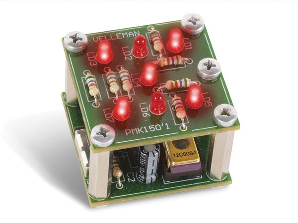 Ryste elektronisk terning (loddekit)