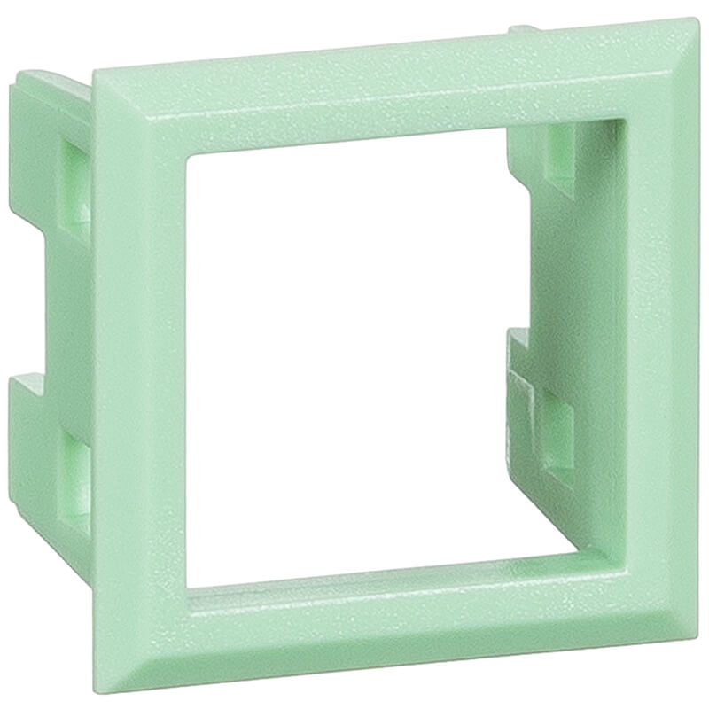 Lexcom montageramme rj45 / rj11grøn