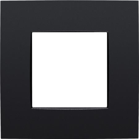 RAMME 1-MODUL INTENSE MATT BLK