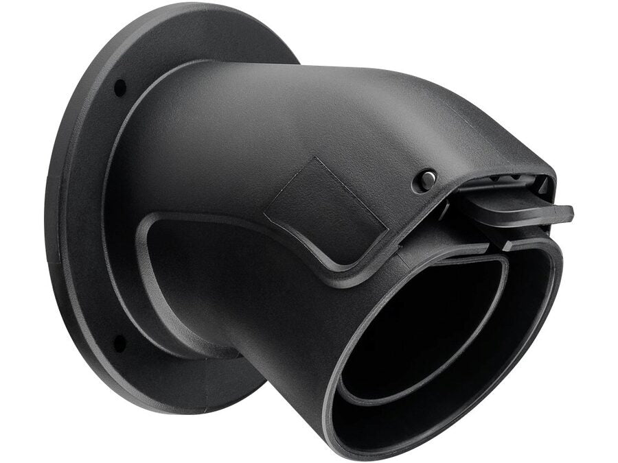 Vægholder/beskytter til EV Type 2 ladekabel, vinklet