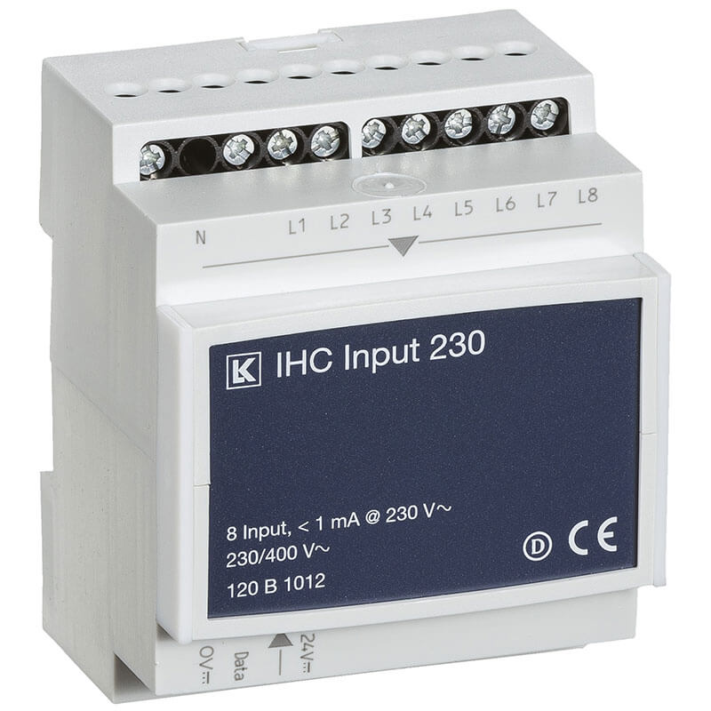 IHC Control® Input 230 V a.c. med 8 indgange
