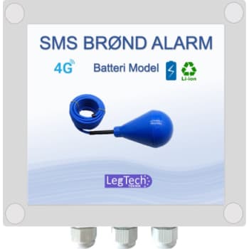 4G PRO BRØND ALARM (Batteri model)