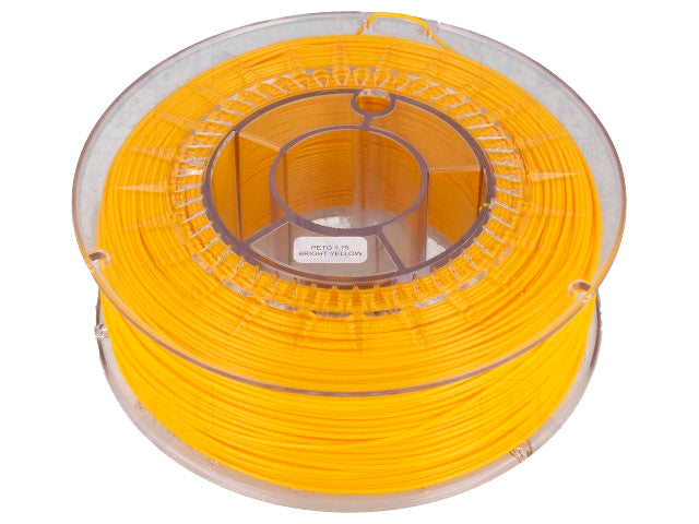 PETG filament - Ø1,75mm, Gul, 1kg
