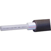 Uponor Combi Pipe RIR isoleret i rulle white/grey 25x3,5 34/28 63x13 50m