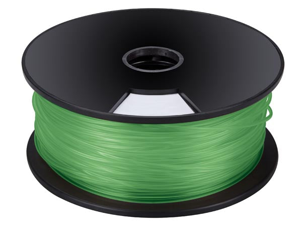 PLA filament til 3D printer - Ø3mm, Grøn, 1kg