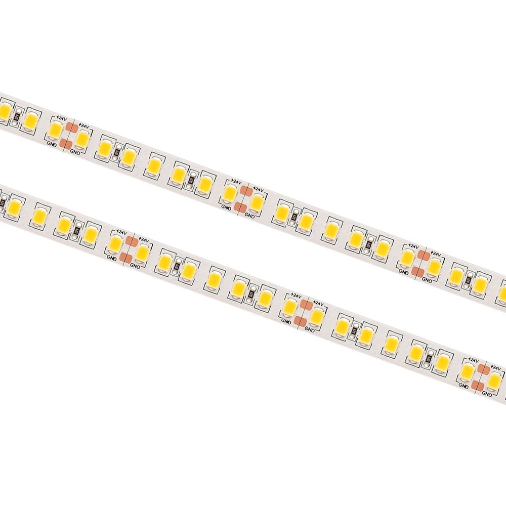 17W/m Vandtæt LED Strip - 10m, IP68, 168 LED pr. meter, 2200lm, RA80