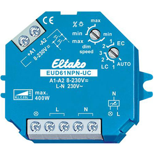 Eltako Lysdæmper - 400W 8-230V UC ESL/LED