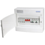 Færdigmonteret gruppetavle - 1xKombi 10A 3P+N + 2xKombi 10A 1P+N + Transient