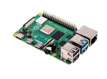Raspberry Pi 4 Model B, 4GB RAM, Broadcom BCM2711 64bit