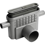 Udløbshus ø75 vandret m indløb