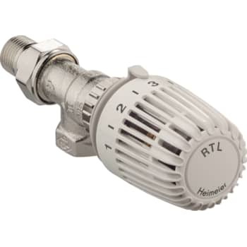 1/2" TA ventil RTL vinkelløbende