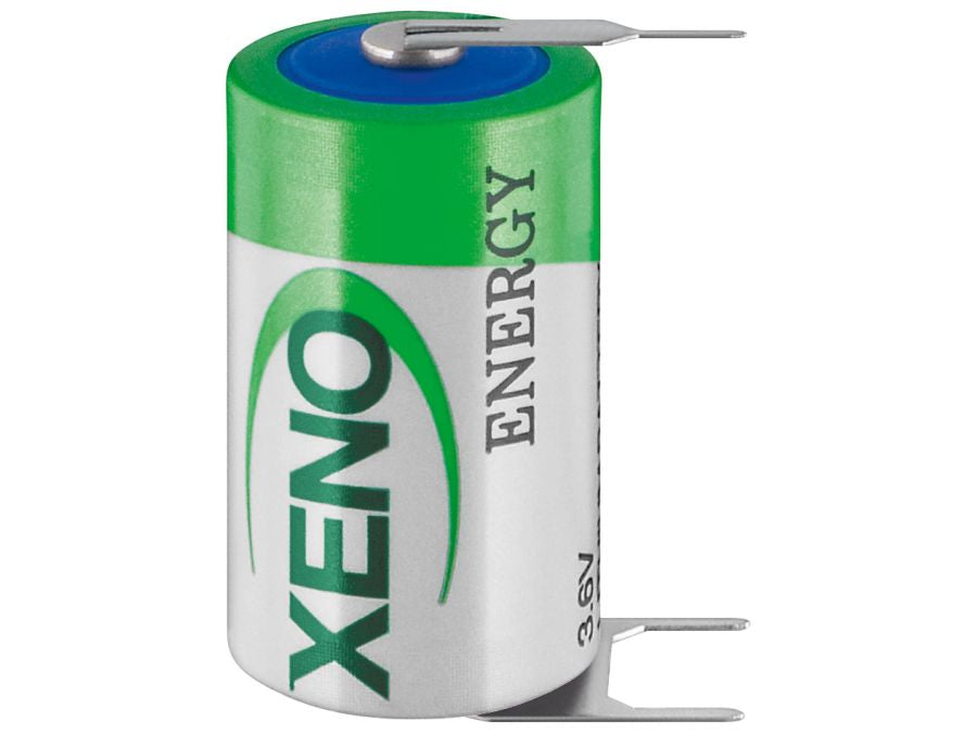 ER14250 1/2AA lithiumbat. m. printben 3,6V / 1200mAh