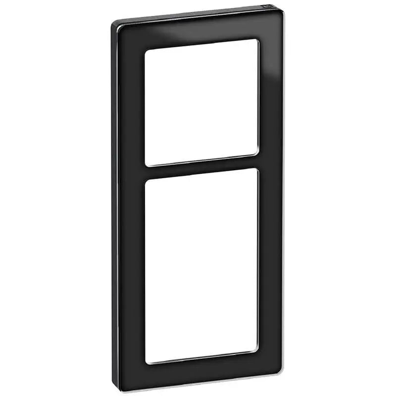 LK Fuga ramme PURE 66 glas 2½m - sort