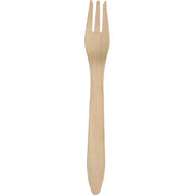 Abena Gastro gaffel, premium, birketræ, 18,2 cm, 100 stk.