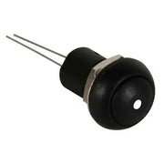 Minitrykkontakt - 1P OFF-ON, HVID LED