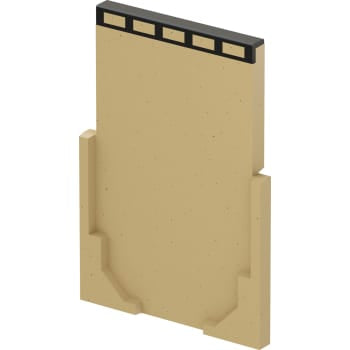 ACO V150G lukket endevæg til V150G 160 mm render m/stbj.karm