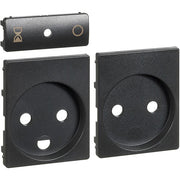 Fuga afdækning for timer stikkontakt 1½m koksgrå