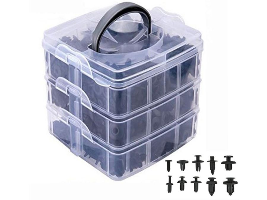 Plast skruenitte sortiment (620 stk.)