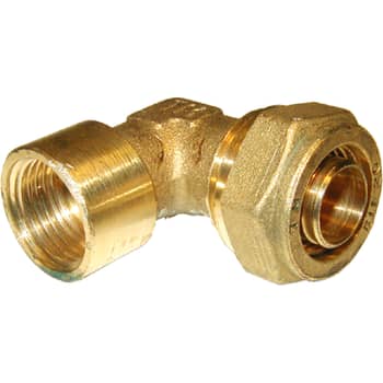 3/4" x 15 mm Pex vinkel muffe