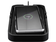 Trådløs QI oplader - Silikonebase, 15W, Sort
