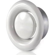 125 mm Udsugningsventil med ramme ventilation KL