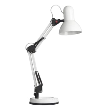 Arkitektlampe ALBA, E14, hvid