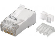 RJ45 modularstik  8P8C til CAT6a FTP trådet/massiv (10 stk.)