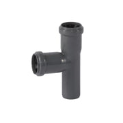 32 mm x 87° Grenrør afløb PP grå