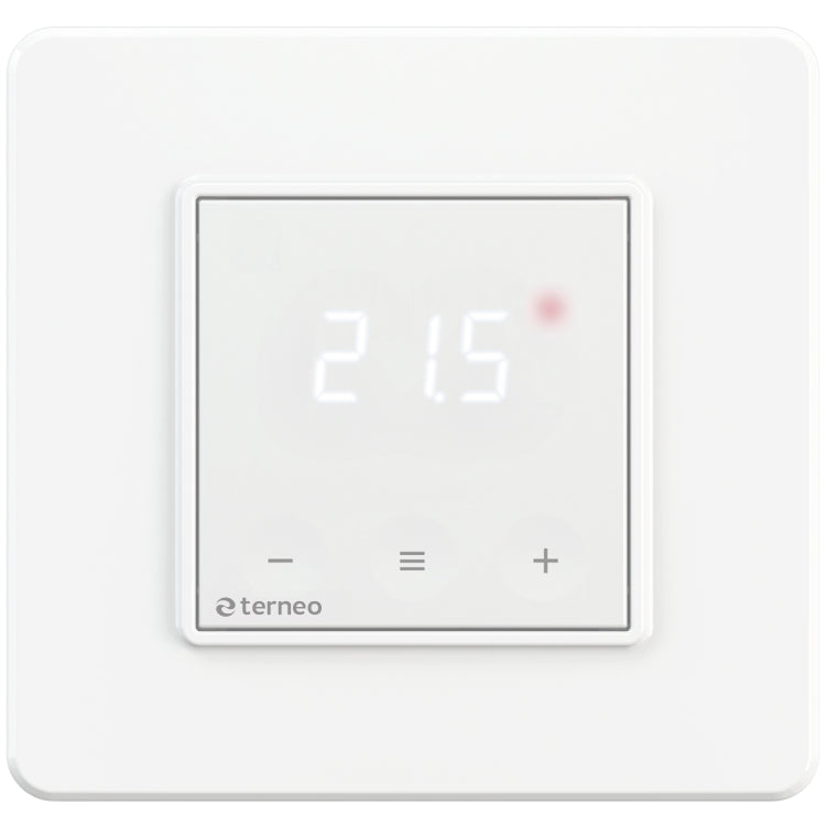 Thermostat Terneo-S Gulvtermostat m. føler - Hvid