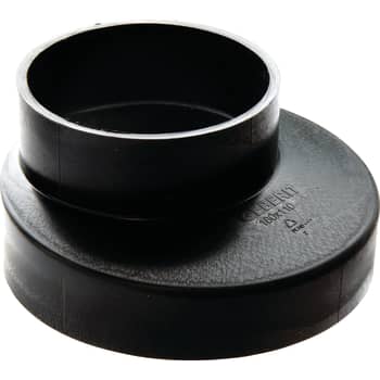 160 x 110 mm Reduktion excentrisk sort PEH Geberit