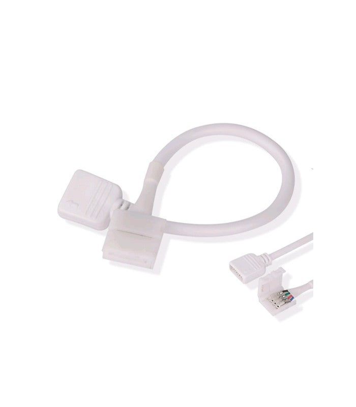 RGB+WW LED strip samler - Med pins, 12V / 24V
