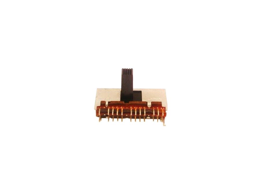 Multifunktion skydekontakt - 3 stilling - 6 kontakter 90°