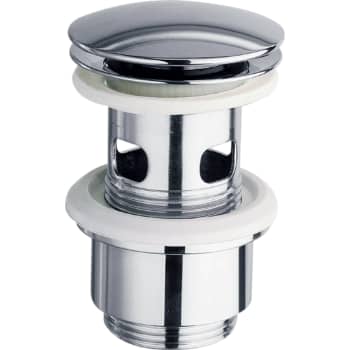 1.1/4" x 32 mm Lux. pungvandlås med rør og roset - firkantet