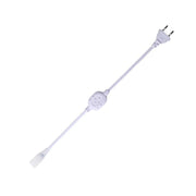 8x16 CLIP-ON Neon Flex LED lyskæde - IP67 beskyttelse, inkl. endeprop, 230V input