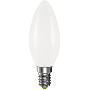 LED pære kerte opal 3,5W(25W) 2700K E14 Ra>90 (A+)