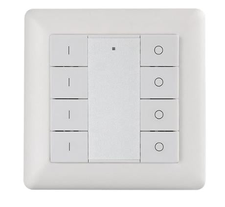 DIODIM RF afbryder 4 zoner f/batteri