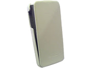 Flip case cover til iPhone 5/5S - HQ fashion Læder, Hvid