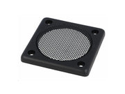 Højttalergitter - 73x73mm, ABS, Sort