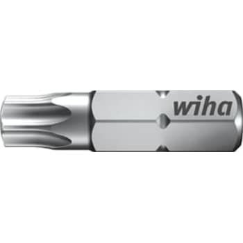 Wiha bits 25 mm, 1/4", TORX® T20, 10 stk. i boks