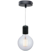 Elegance ophæng sort ekskl. lyskilde