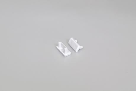 DIOFLEX endestykke BEGTON12 hvid 2 stk