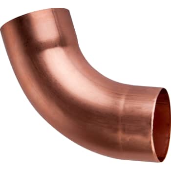 90 mm x 70° Bøjning kobber Plastmo