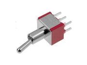 Vippekontakt - 2P ON-ON, printmont.