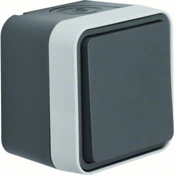 AFBRYDER-/KORR KOMPLET GRÅ W.1 IP55