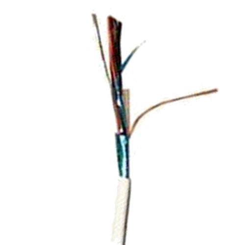 Telefonledning AKS 6x2x0,6 skærmet hvid - pr. m.