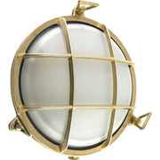 Andromeda 20 Rund Skotlampe støbt messing IP64